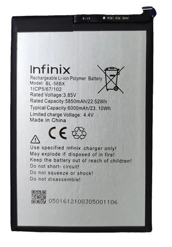 Infinix HOT 10T Batarya Pil Sıfır Orijinal ürün görseli 1