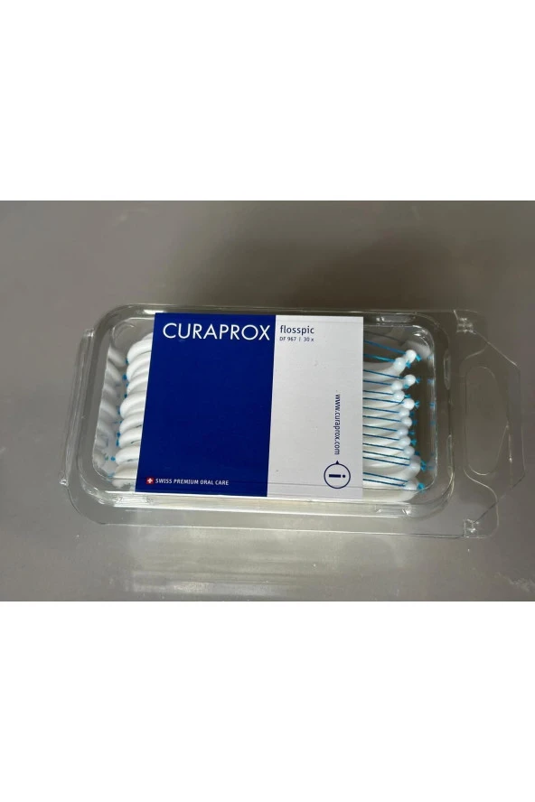 CURAPROX,Df 967 Çatal Diş Ipi 30 Adet - Resim 3