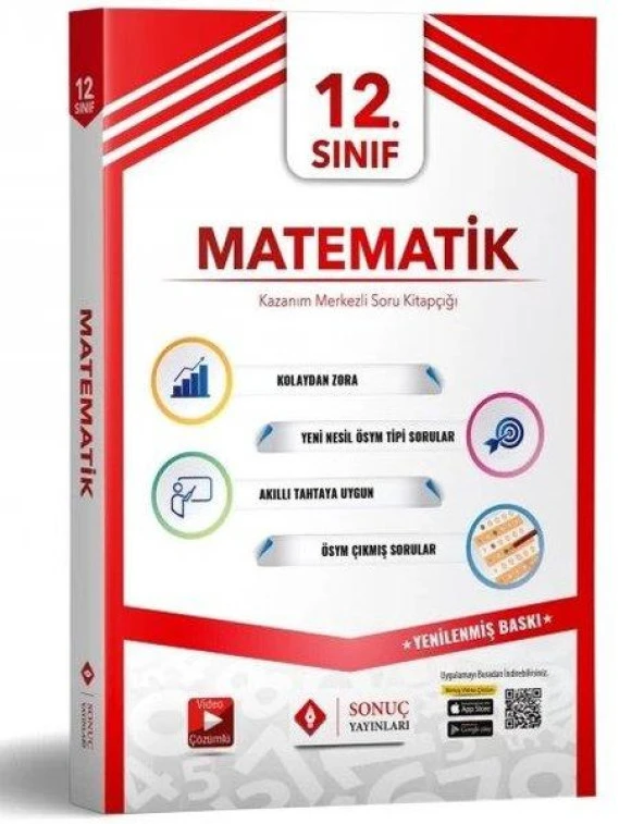 Sonuç Yay. 12. Sınıf Matematik K.M.S.B. ürün görseli 1