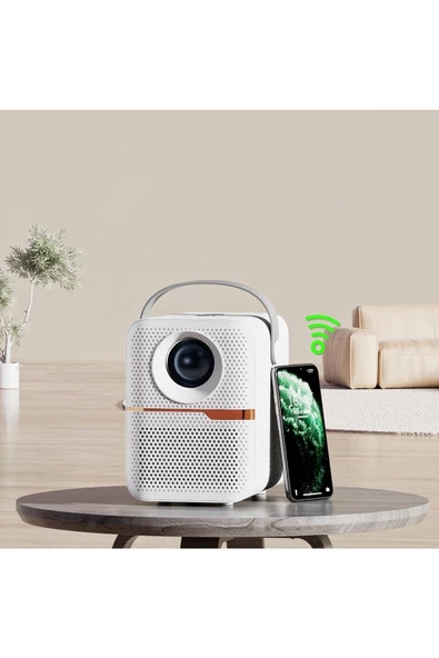 multibox T6 Promax Android 4 GB Ram 64 GB Hafıza Projektör Wifi Bluetooth 240 Inç Ekran Yansıtma ürün görseli 1