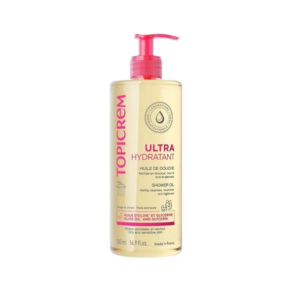 Topicrem Ultra Hydratant Duş Yağı 500ml ürün görseli 1