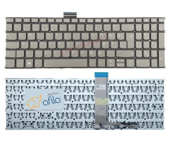 Lenovo IBM XiaoXin 15 2019 Notebook Klavye / Siyah - TR - Resim 3