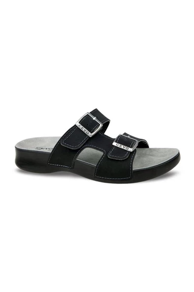 Ceyo 3400-19 Anatomik Taban Kadın Terlik Siyah 36-40 ürün görseli 1