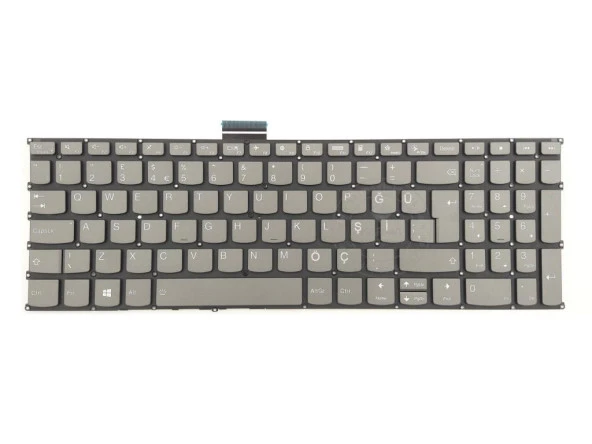 Lenovo ideaPad 3 17ALC6 82kv0003mx Notebook Klavyesi (Koyu Gri TR) ışıklı ürün görseli 1