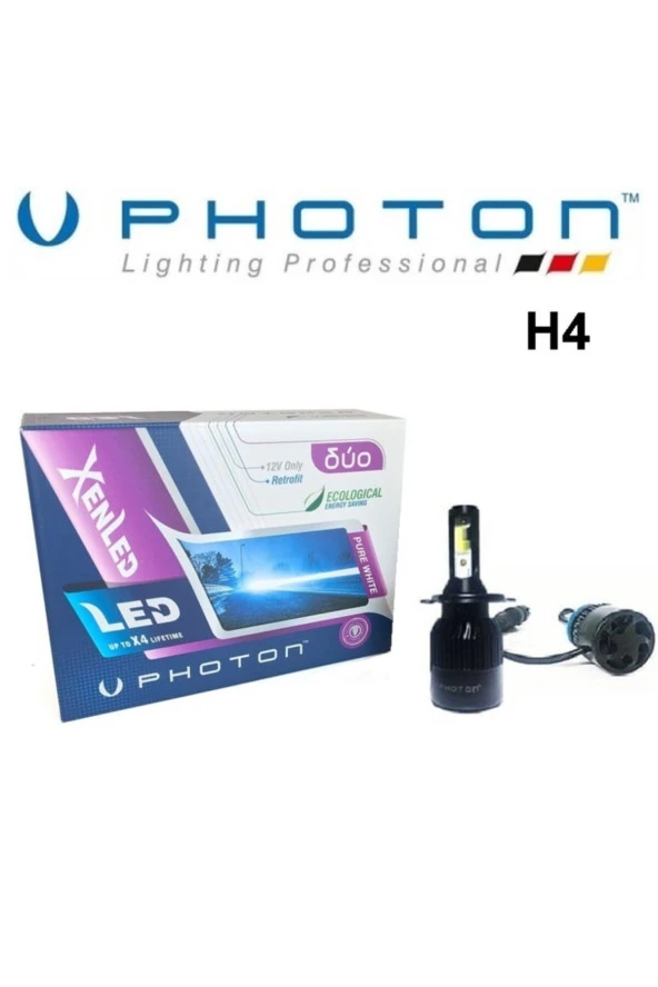 Photon Duo H4 12v Led ürün görseli 1