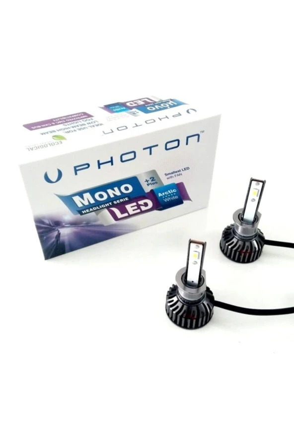 Photon Mono H1 12v Led Headlight 3 Plus 2023 Moodel Yeni Seri ürün görseli 1