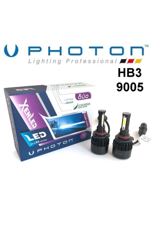 Photon Duo Hb3 9005 Led Xenon - Toyota Corolla 2013 Sonrası Uzun Far ürün görseli 1