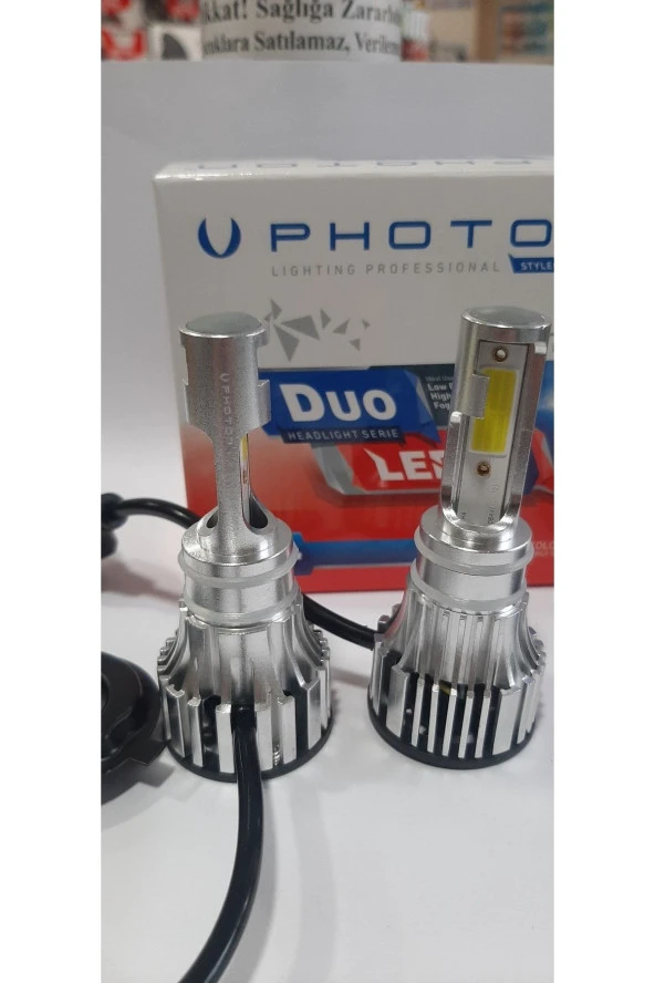 Photon Duo H4 12v Led Headlıght Du3914 2023 Slim Yeni Gri Seri ürün görseli 1