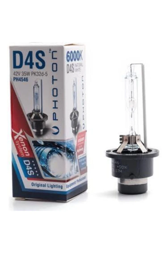 Photon D4s 6000k +%50 Fazla Işık Xenon Far Ampulü ürün görseli 1
