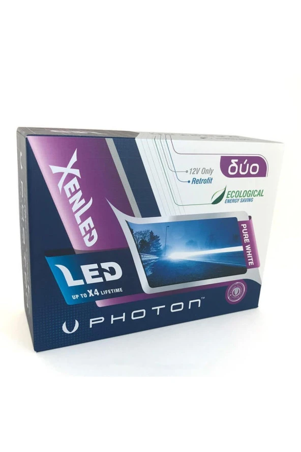 Photon Duo Seri 9005 (hb3) Led Headlıght (şimşek Etkili) - Resim 2