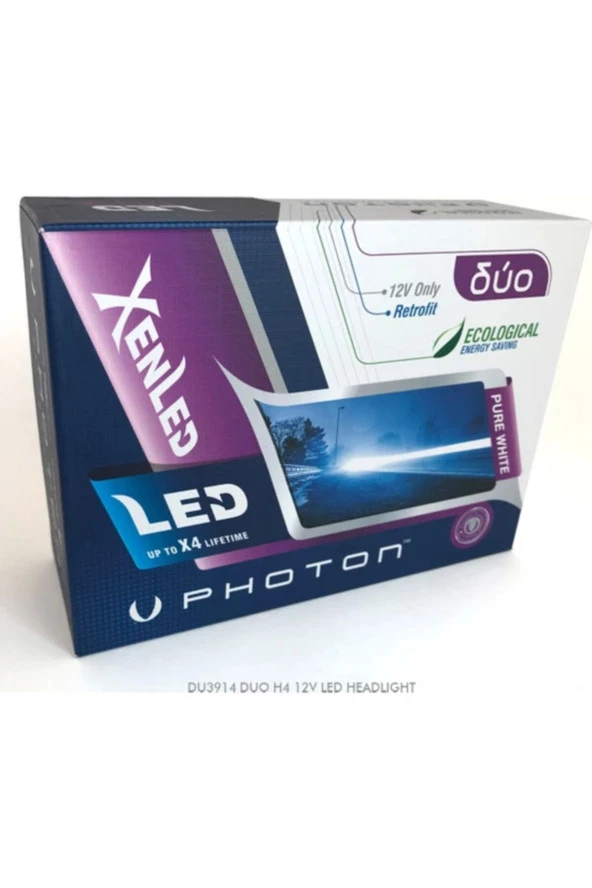 Photon Duo Hb3 9005 12v Led Headlight - Resim 2