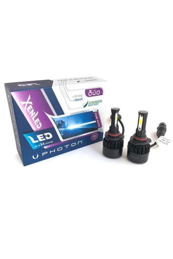 Photon Duo Hır2 9012 12v Led Headlıght ürün görseli 1