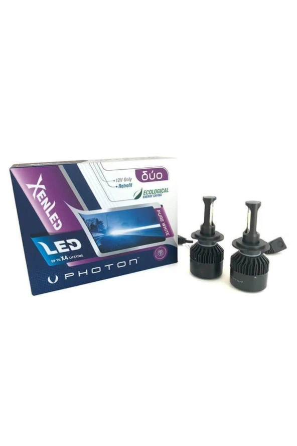 Fardoktoru Photon Duo Led Xenon Şimşek Etkili Beyaz Hb4 9006 Oto Ampul ürün görseli 1