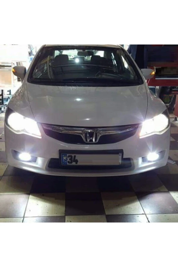 Fardoktoru Honda Cıvıc Fd6 Led Xenon Şimşek Uzun Far Ampulü Hb3 Zero ürün görseli 1