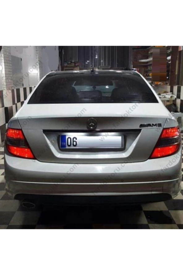 Fardoktoru Mercedes C180 Led Plaka Ampul Seti W204 ürün görseli 1