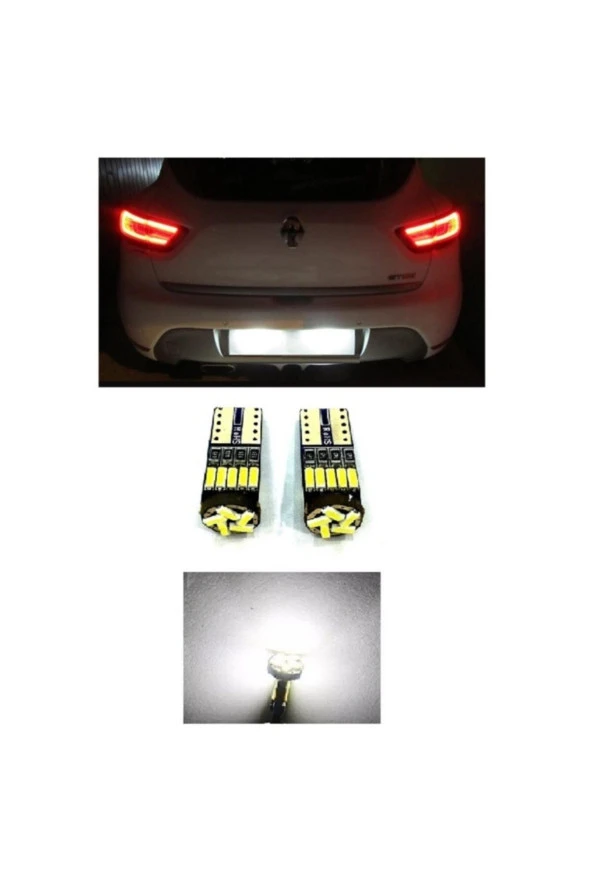 Fardoktoru Renault Kadjar Oto Led Plaka Aydınlatma Ampulü T10 W5w ürün görseli 1