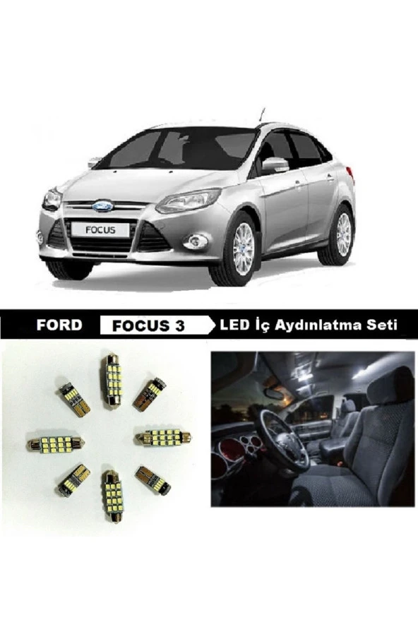 Fardoktoru Ford Focus 3 Led Iç Aydınlatma Seti ürün görseli 1