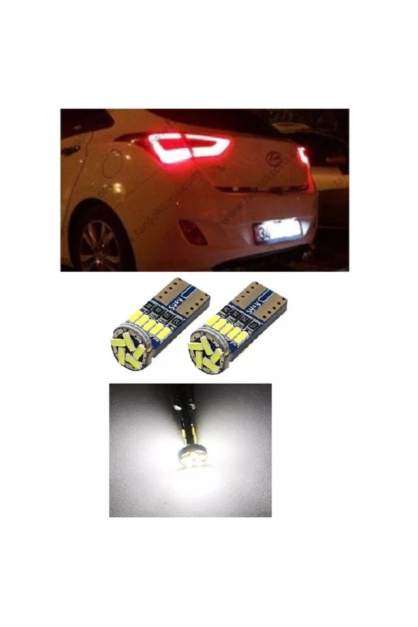 Fardoktoru Hyundaı I30 Led Plaka Aydınlatma Ampulü T10 W5w ürün görseli 1