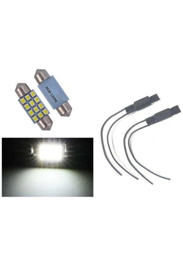 Fardoktoru Audi A5 (2008-2012) Led Plaka Aydınlatma Ampul Seti ürün görseli 1