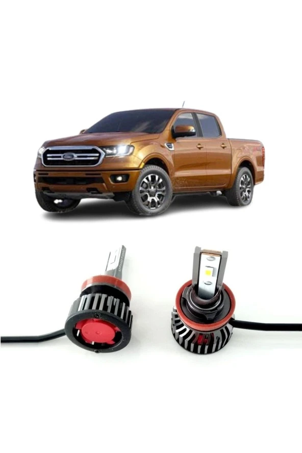 Fardoktoru Ford Ranger Led Xenon Kısa Far Ampulü Mono H11 ürün görseli 1