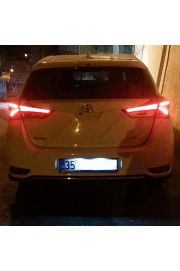 Fardoktoru Toyota Aurıs Led Plaka Lambası Aydınlatma Ampulü T10 W5w ürün görseli 1