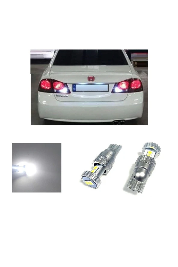 Fardoktoru Honda Cıvıc Fd6 Led Geri Vites Ampulü W16w T15 Ph7028 ürün görseli 1