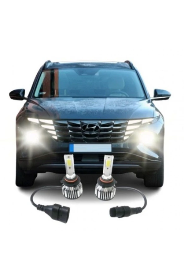 Fardoktoru HYUNDAI TUCSON (2020-2022) Uyumlu LED FAR AMPULÜ DUO HB3 ürün görseli 1