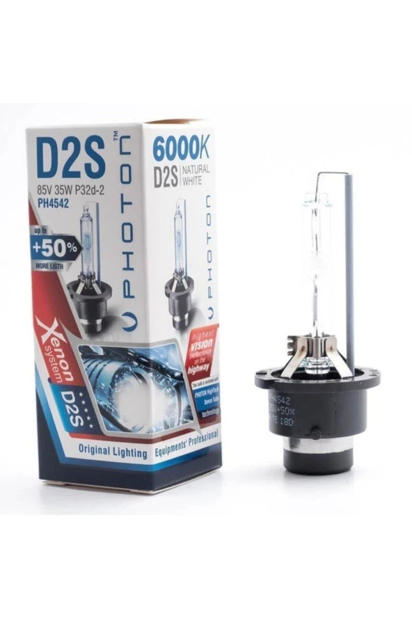 Photon D2s 6000k +%50 More Vısıon Ampul 2 Adet ürün görseli 1