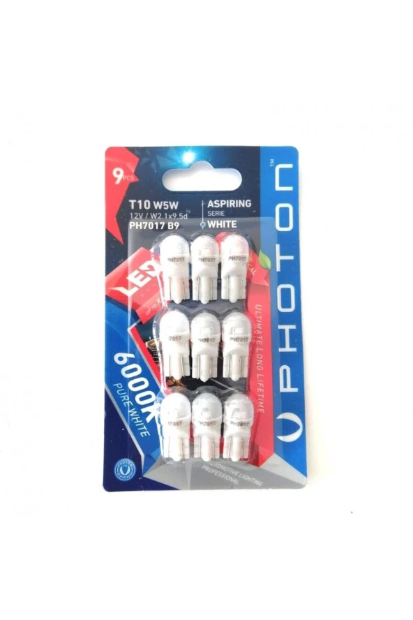 Photon T10 Plaka Park Tavan Ampülü PH7017 (9 ADET) ürün görseli 1