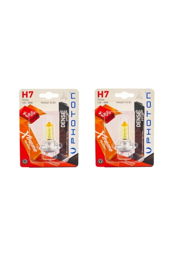 Photon H7 12v 55w Xtreme Yellow Ph5507 Xy ürün görseli 1