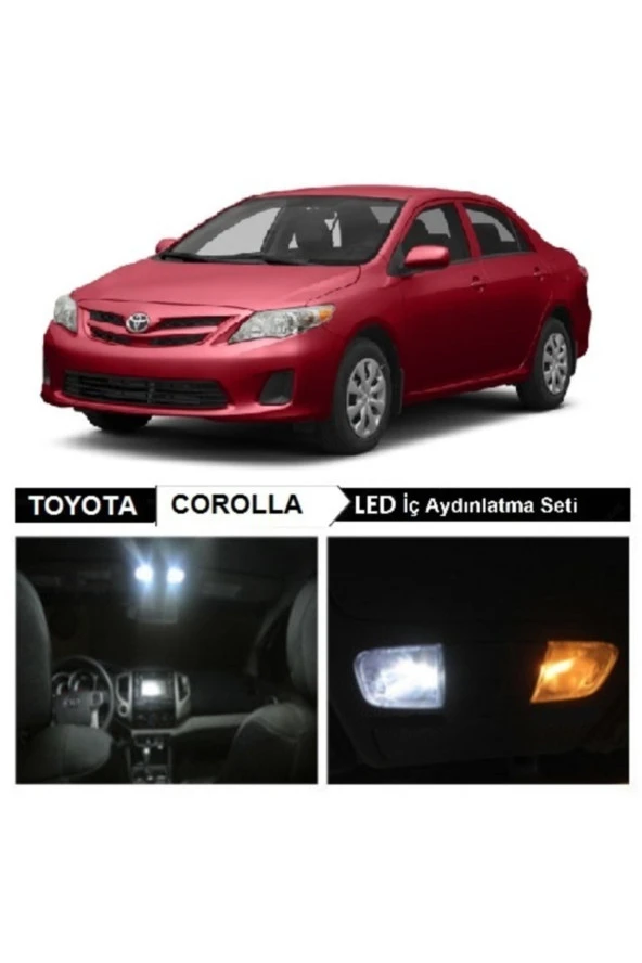 Fardoktoru Toyota Corolla (2007-2013) Led Iç Aydınlatma Ampul Seti ürün görseli 1
