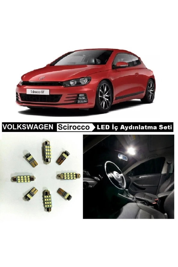 Fardoktoru Vw Scırocco Led Iç Aydınlatma Ampul Seti ürün görseli 1