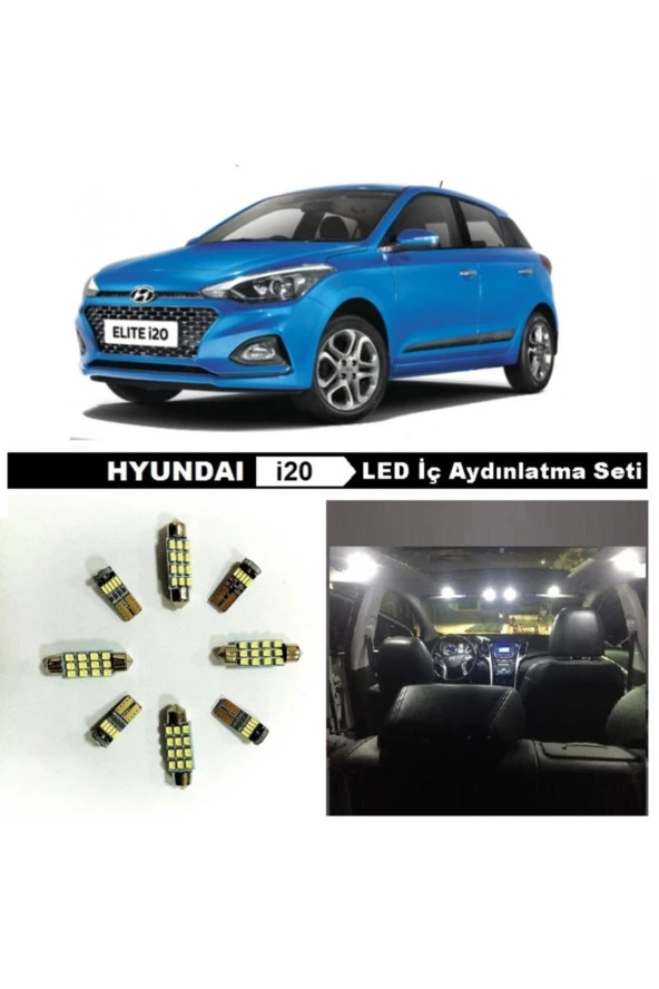 Fardoktoru Hyundaı I20 Led Iç Aydınlatma Ampul Seti Beyaz ürün görseli 1