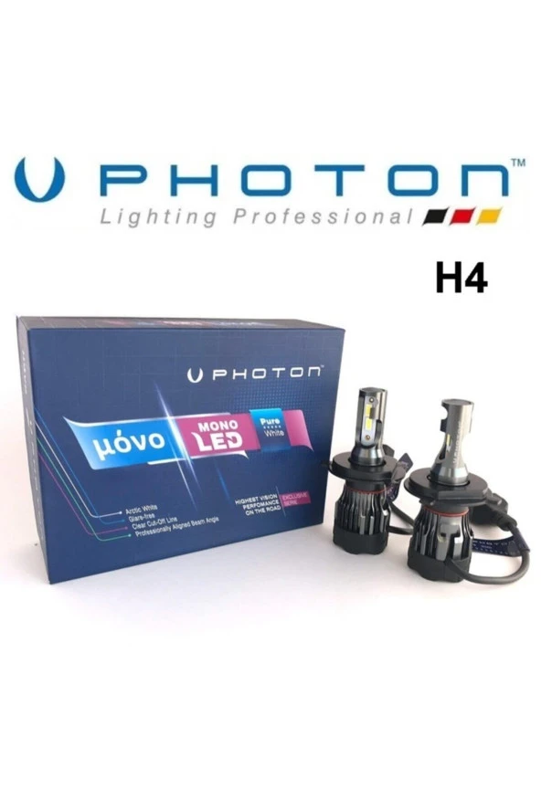 Photon Fıat Fıorıno H4 Led Xenon Oto Ampulü Mono ürün görseli 1