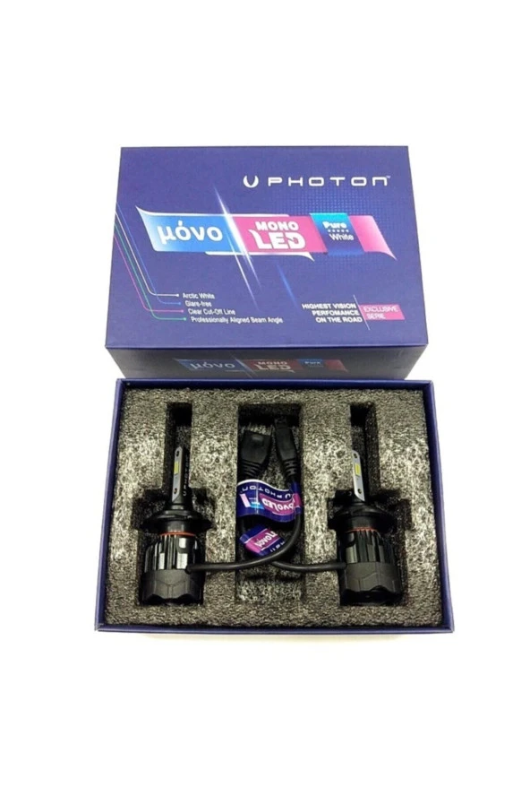Photon Fıat Lınea Uzun Far Led Xenon Oto Ampulü H1 Mono ürün görseli 1