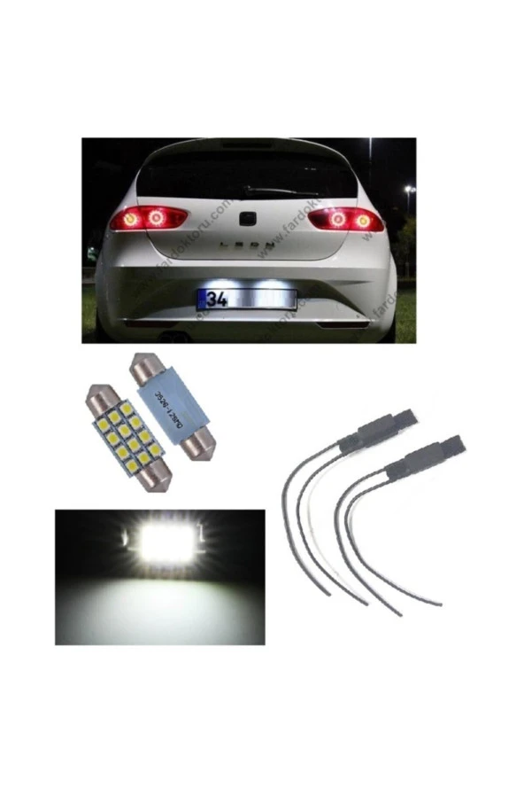 Fardoktoru Seat Leon Mk2 Led Plaka Lambası Ampul Seti ürün görseli 1