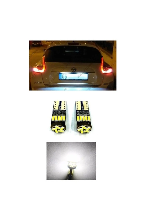 Fardoktoru Nıssan Juke Led Plaka Ampulü T10 W5w ürün görseli 1