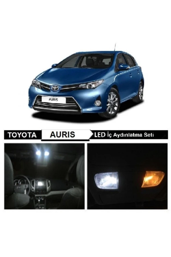 Fardoktoru Toyota Aurıs Beyaz Led Iç Aydınlatma Ampul Seti 7 Adet ürün görseli 1