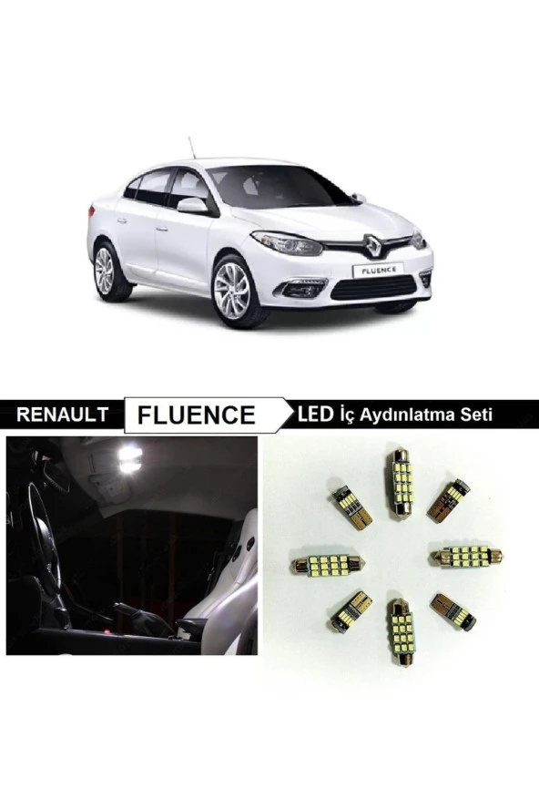 Fardoktoru Renault Fluence Led Iç Aydınlatma Ampul Seti 10adet ürün görseli 1