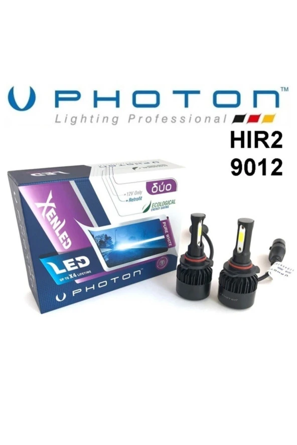 Photon Duo Hır2 9012 Led Xenon Oto Ampulü ürün görseli 1