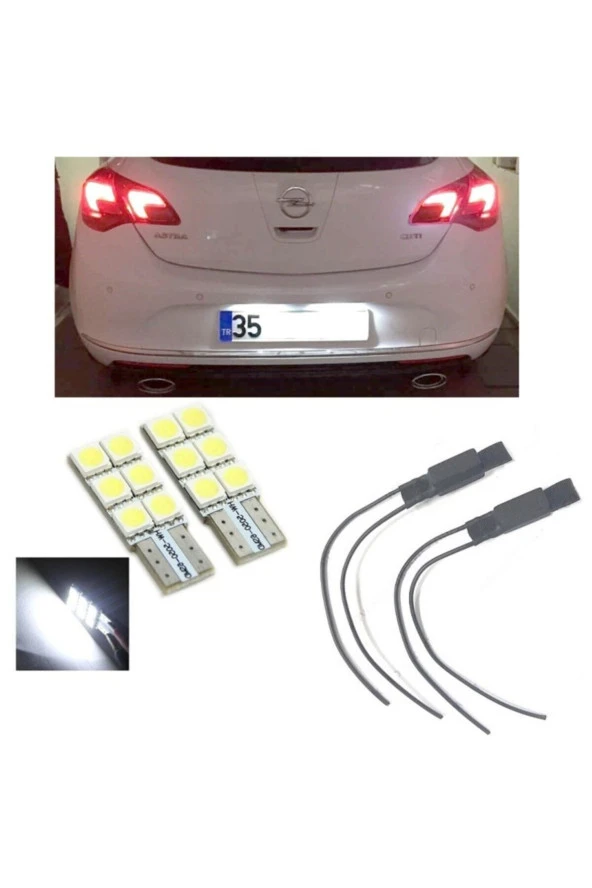 Fardoktoru Opel Astra J Led Plaka Aydınlatma Seti ürün görseli 1