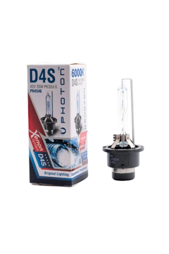 Photon D4s 6000k Xenon Yedek Ampulü %50 Fazla Işık ürün görseli 1