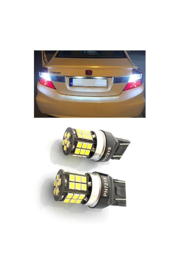 Fardoktoru Honda Cıvıc Fb7 Beyaz Led Geri Vites Ampulü W21w T20 ürün görseli 1