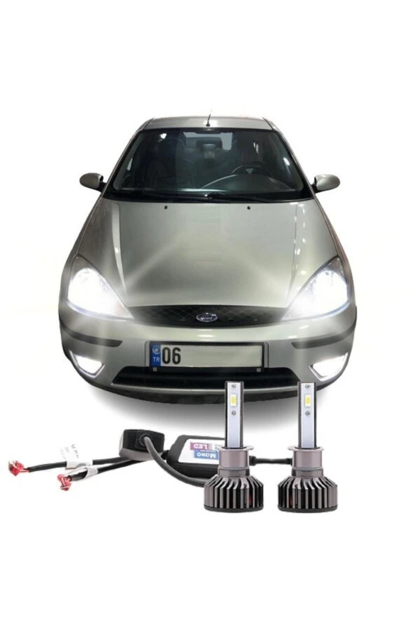 Fardoktoru Ford Focus 1 (2002-2005) Led Uzun Far Ampulü H1 Zero ürün görseli 1