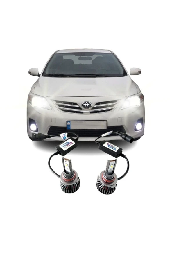Fardoktoru Toyota Corolla E150 Led Uzun Far Ampulü Photon Mono Hb3 ürün görseli 1