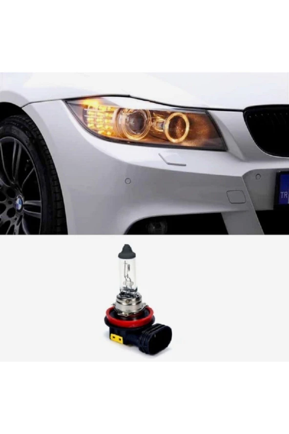 Fardoktoru Bmw Uyumlu Angel Eyes H8 Halojen Ampul E90 E92 E87 X1 X5 X6 ürün görseli 1