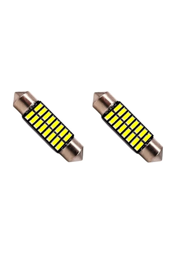 Fardoktoru 36mm Beyaz 16 Smd Sofit Oto Led Tavan Ampulü ürün görseli 1