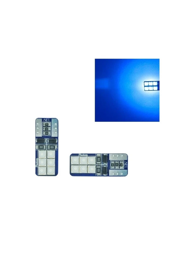 Fardoktoru T10 Led Park Ampulü Mavi Ph7020 Blue W5w ürün görseli 1
