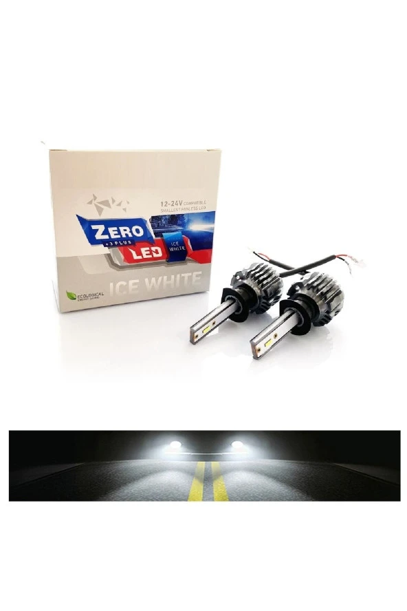 Fardoktoru H1 Led Xenon Oto Ampul Zero Fansız Beyaz ürün görseli 1