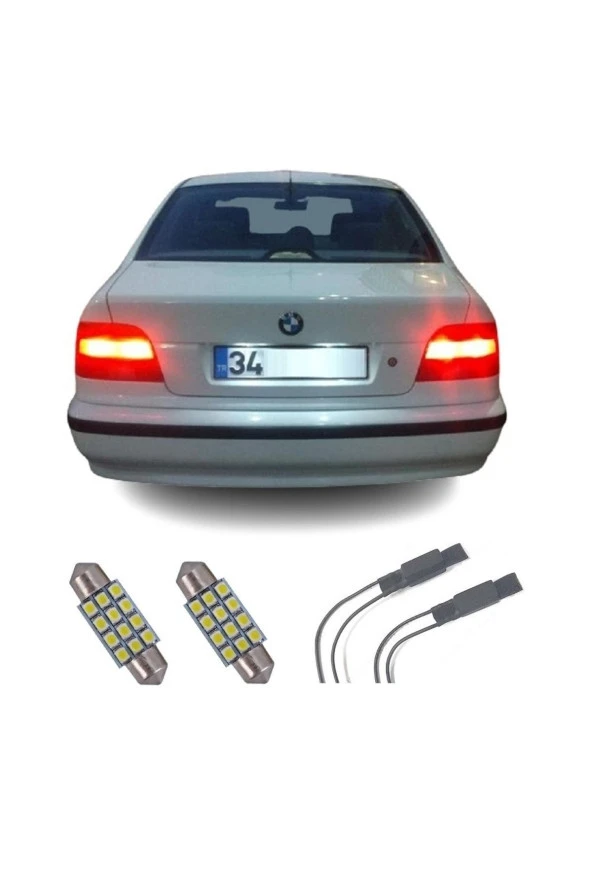 Fardoktoru Bmw E39 Beyaz Led Plaka Aydınlatma Ampul Seti ürün görseli 1